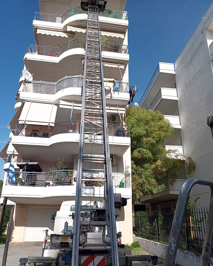 Ανυψωτικό μετακομίσεων Πάτρα – Μεταφορική Παπαδημητρόπουλος