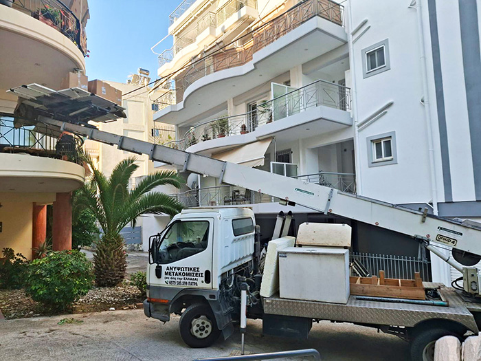 Ανυψωτικό μετακομίσεων Πάτρα – Μεταφορική Παπαδημητρόπουλος